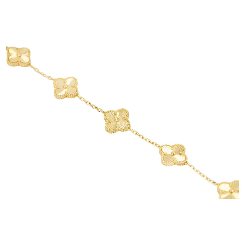 Golden Clover Bracelet